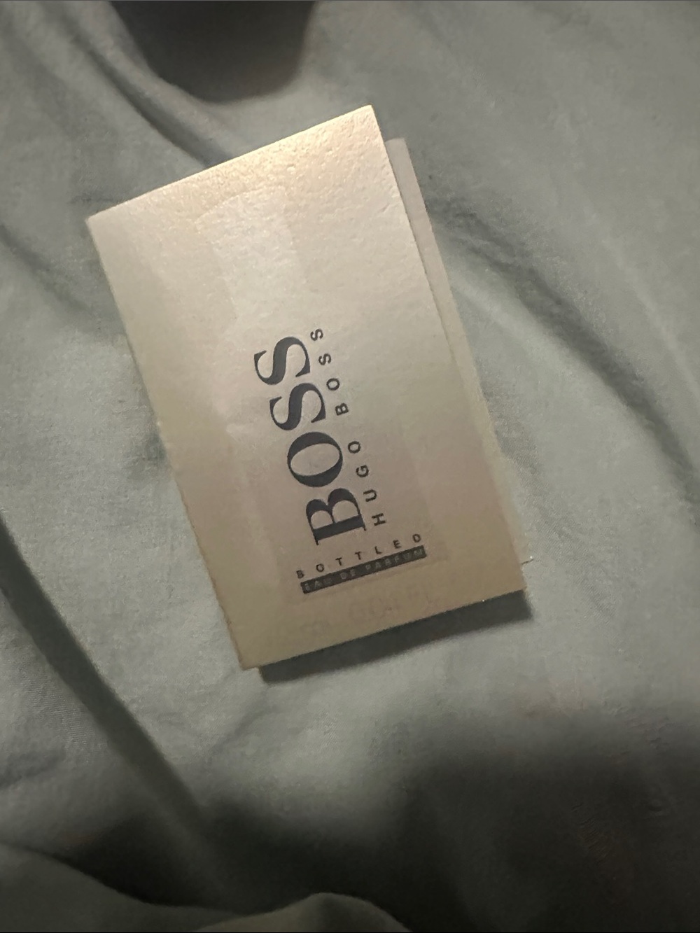 4/$15 Hugo Boss - boss sample